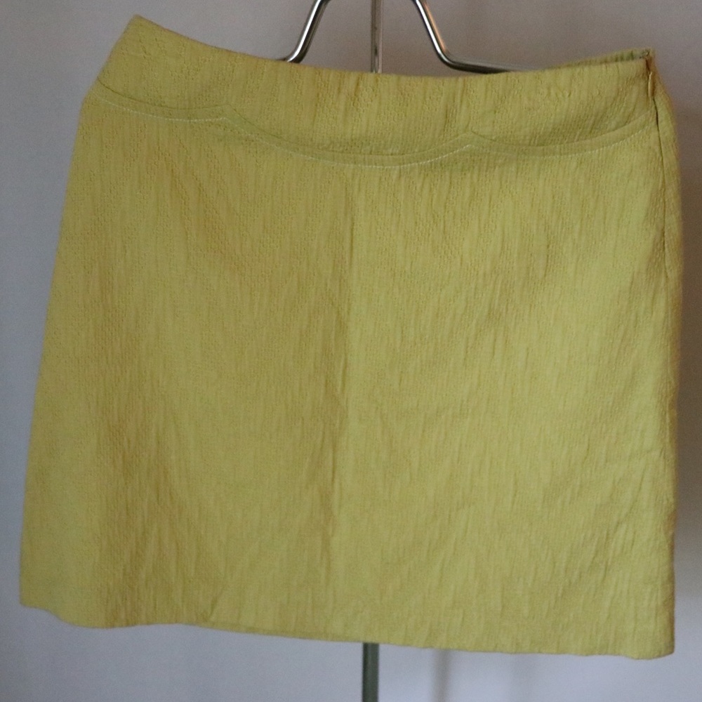 Yoana Baraschi, Mustard Yellow Skirt